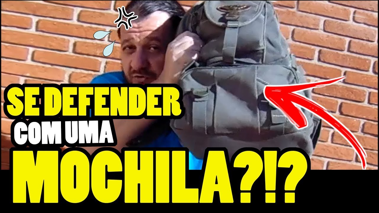 Mochila? Na Defesa Pessoal?