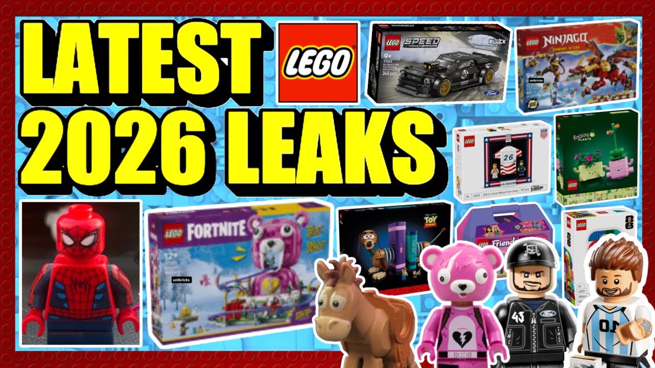 УЖАСНЫЕ НОВЫЕ УТЕЧКИ ИНФОРМАЦИИ О LEGO! Человек-паук, Fortnite, Ninjago, Speed ​​Champs, Editions...