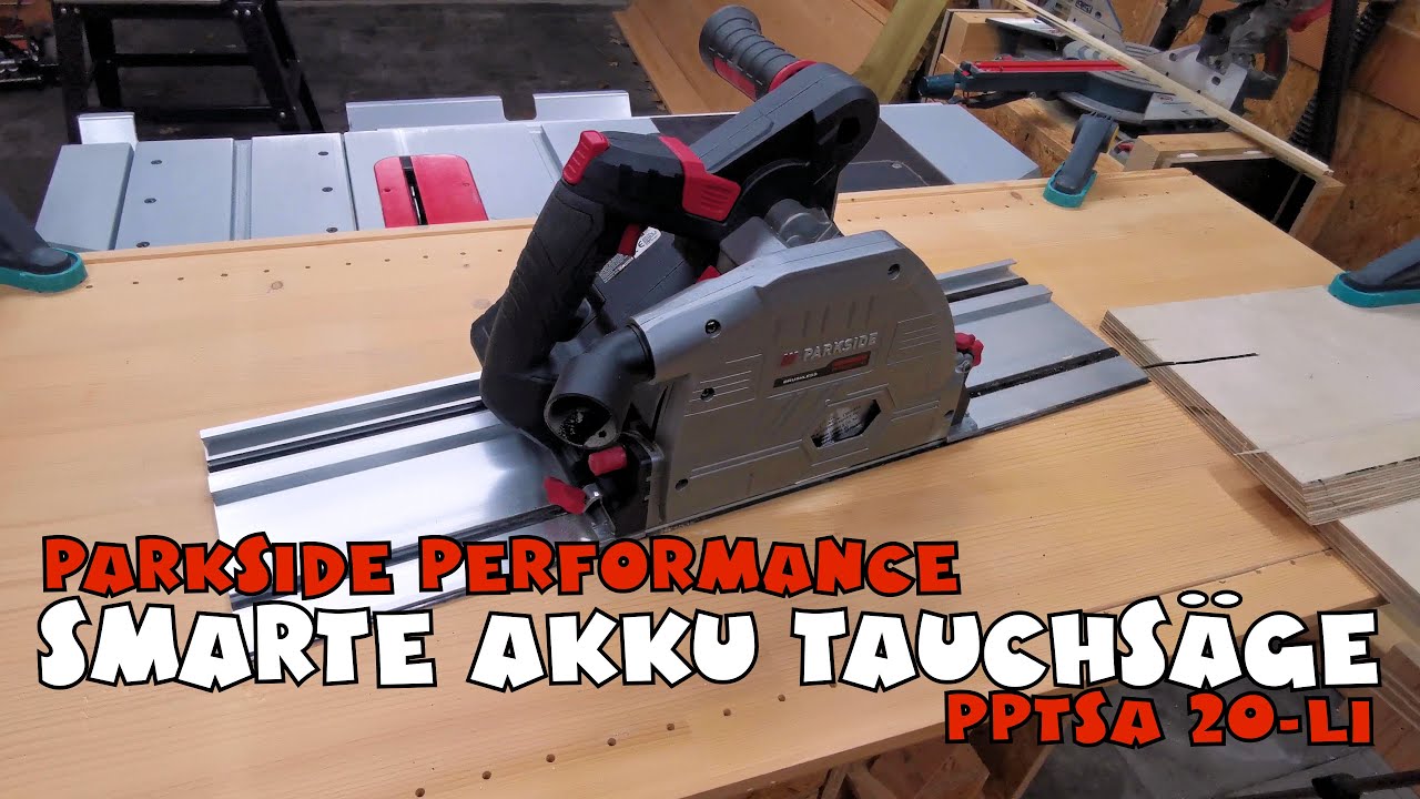 20V Akku-Tauchsäge PPTSA 20-Li von PARKSIDE PERFORMANCE