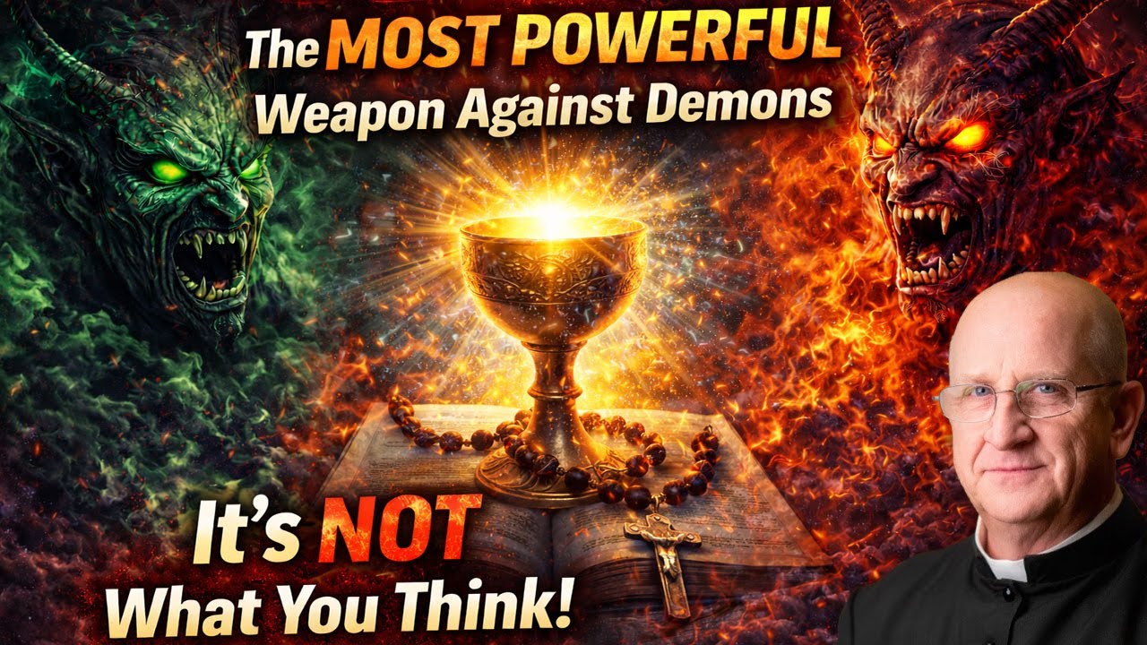Fr. Chad Ripperger: The MOST POWERFUL Weapon Against Demons - It's NOT What You Think!