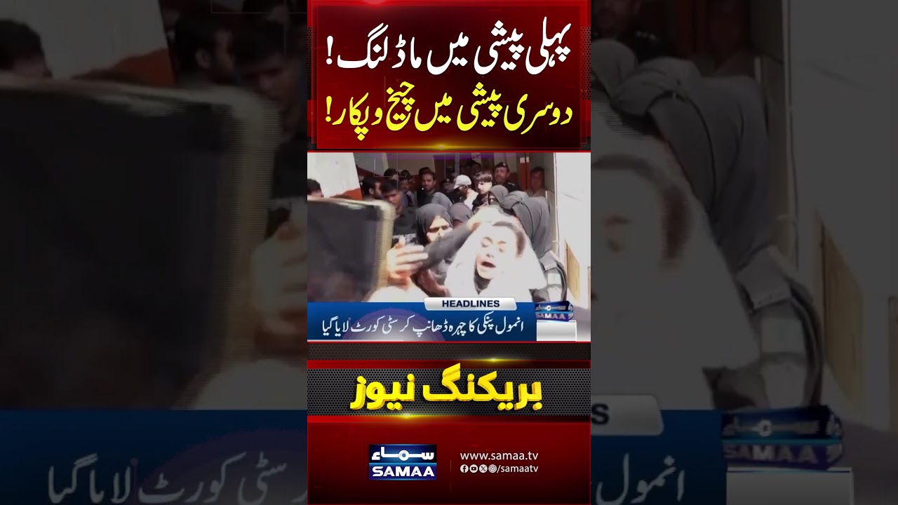 Anmol Pinky Hearing Update | Heated Exchange in Court | Shorts | Samaa TV