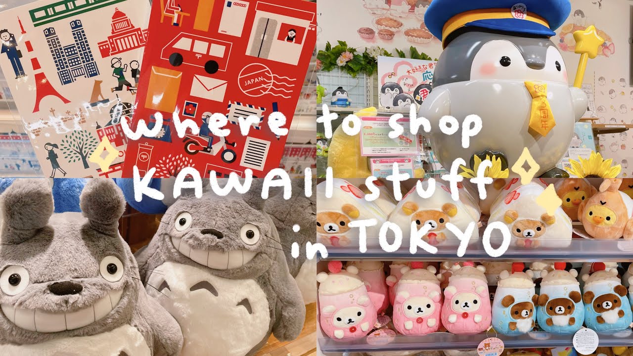 Tokyo Character Street Tour + Japan Post Office Stationery Area 📮 | Tokyo Shopping Guide