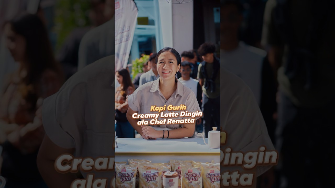 ✨Kopi Gurih Creamy Latte Dingin ala Chef Renatta✨ #CreamyLatte #KopiGurih #TorabikaCreamyLatte