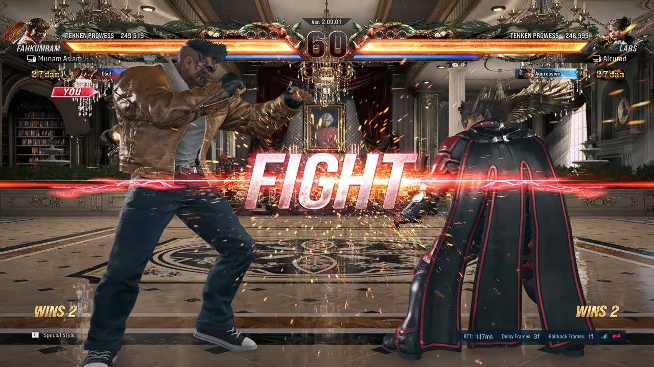 FAHKUMRAM VS LARS TEKKEN 8 ONLINE