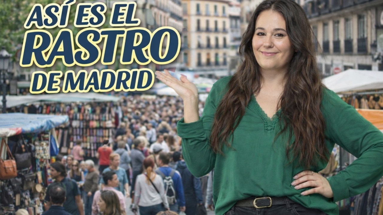 El Rastro 🇪🇸 El Mercado más vibrante de MADRID