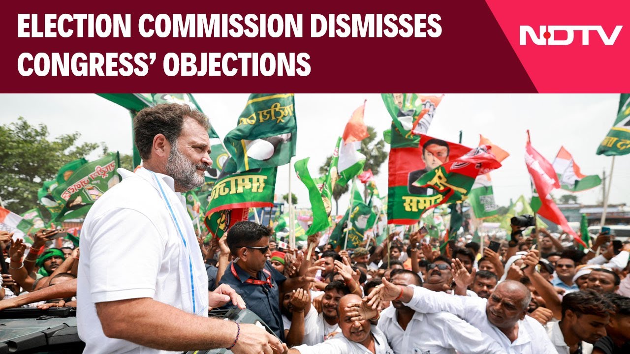 SIR Row News | Objections Not In Prescribed Form: EC On Congress' Rejected Complaints
