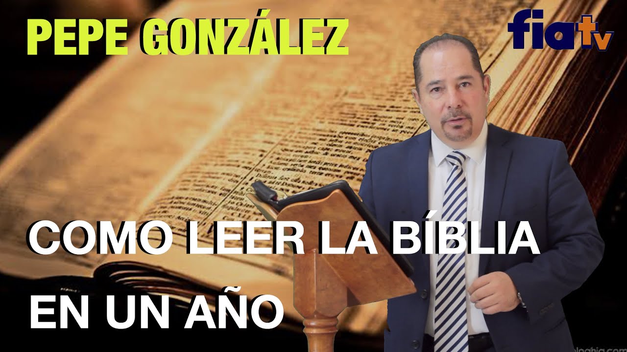 Cómo leer la Bíblia en un año con Pepe González