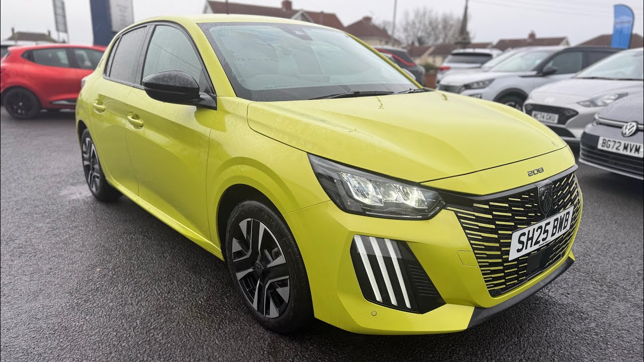 2025 25 Peugeot 208 1.2 PureTech Allure Euro 6 (s/s) 5dr £15,499