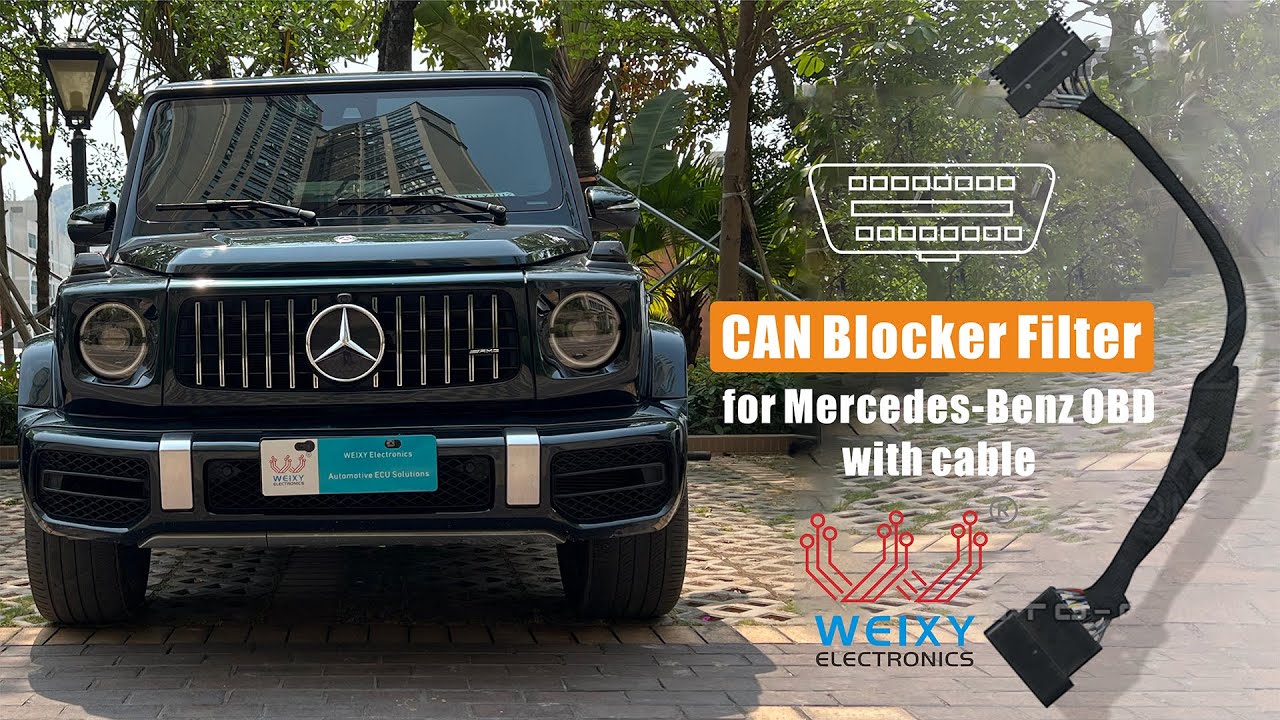 CAN Blocker Filter for Mercedes Benz OBD   with cable