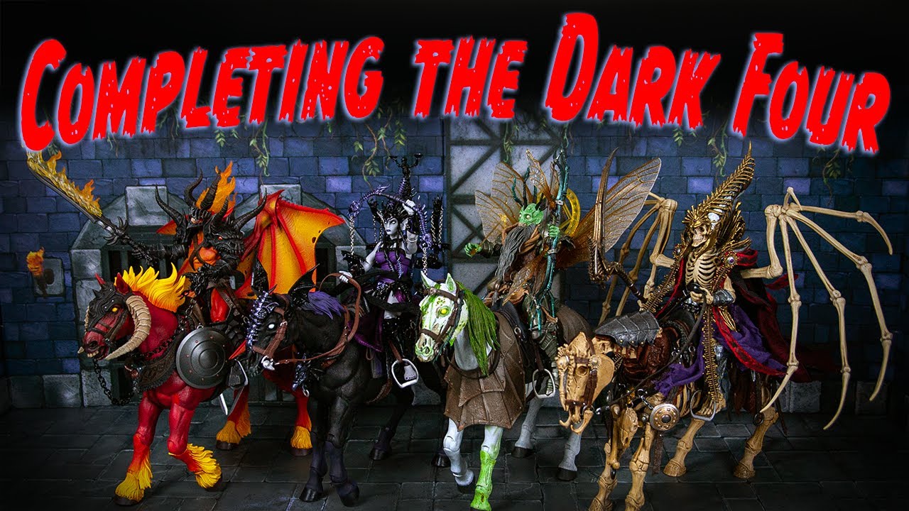 Necronominus Unboxing & Review | Mythic Legions Dark Four Collection Complete!