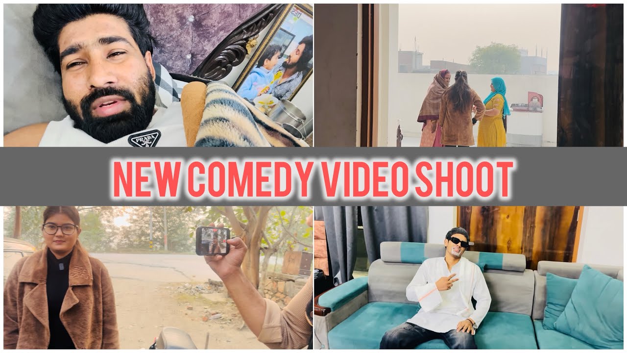 New comedy video shooting ❤️Is bar kuch hatke apna pyar dikha do videos par🙏🥺
