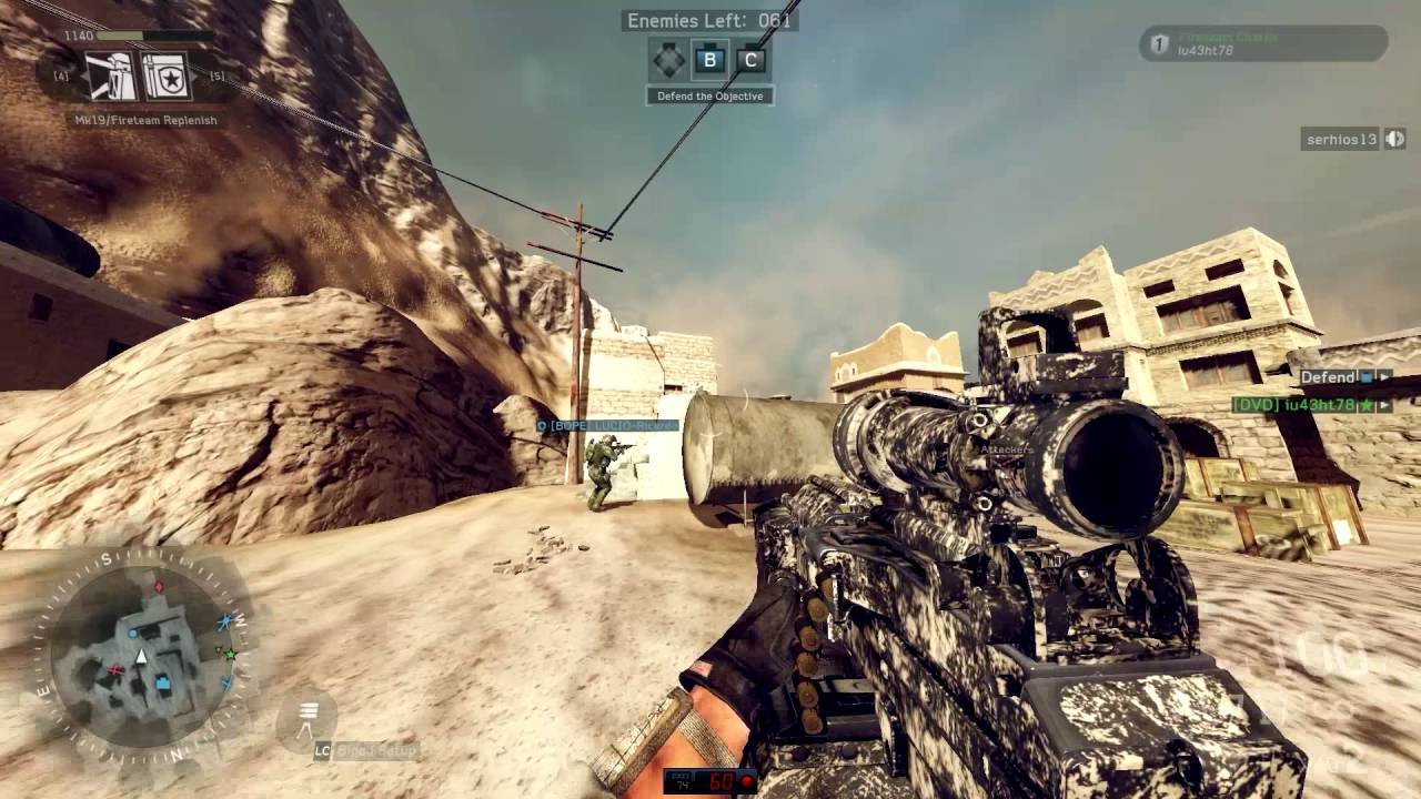 Medal of Honor Warfighter | Combat Mission | 40-5 | M249 | 2 x Apache