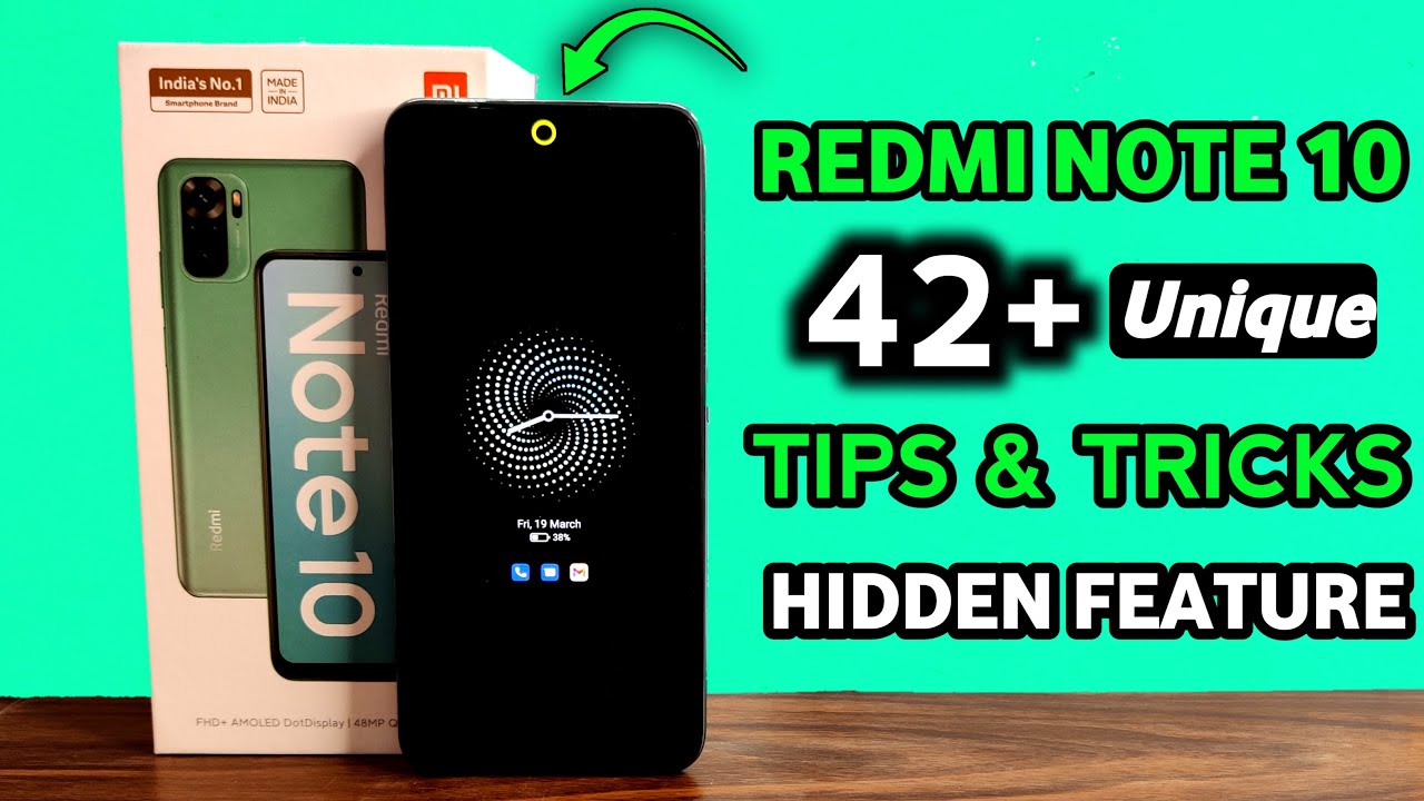 Redmi Note 10 Tips & Tricks | Redmi Note 10 Hidden Features 42+ Tips & Tricks in hindi