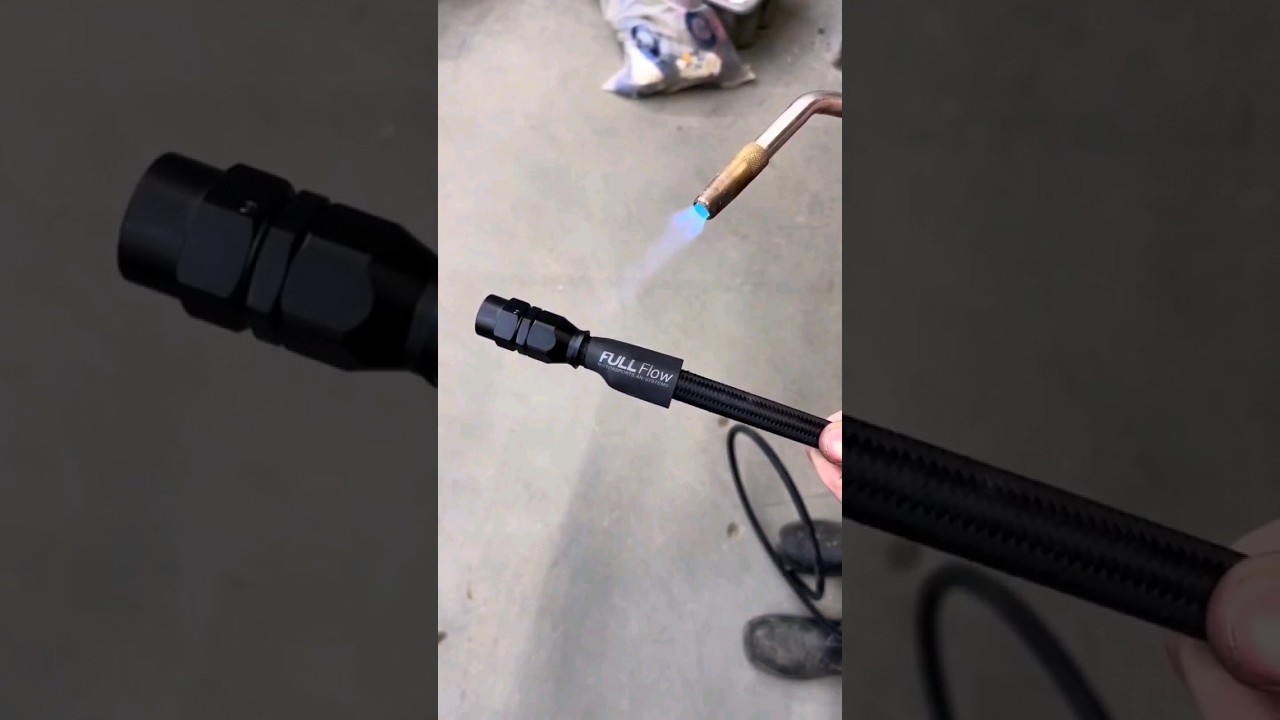 making of fuel hose the right way #shorts #skills