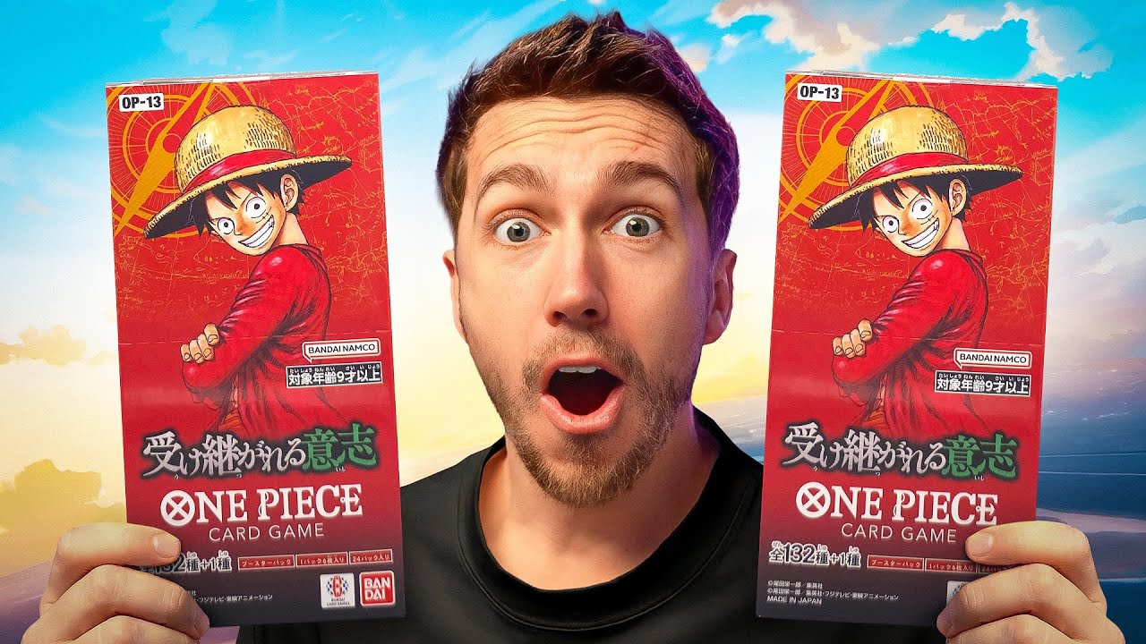 I Opened Japanese ONE PIECE Cards!