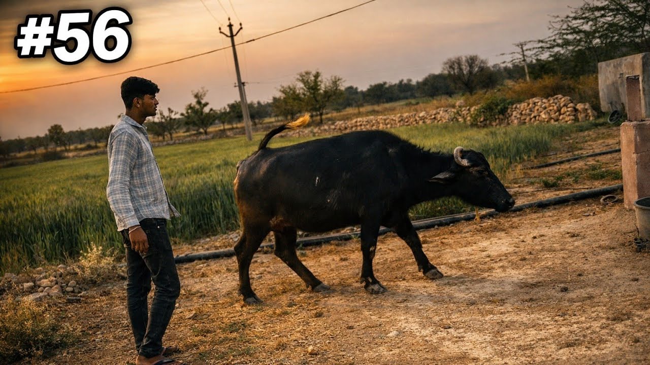 Gaav Me Bhains Bakiriyo 🐐 Ka Kaam. 🤤
