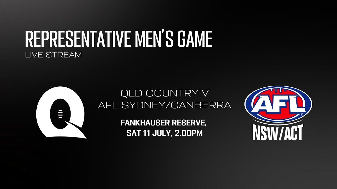 Representative Men's Game | Queensland Country v AFL Sydney/Canberra