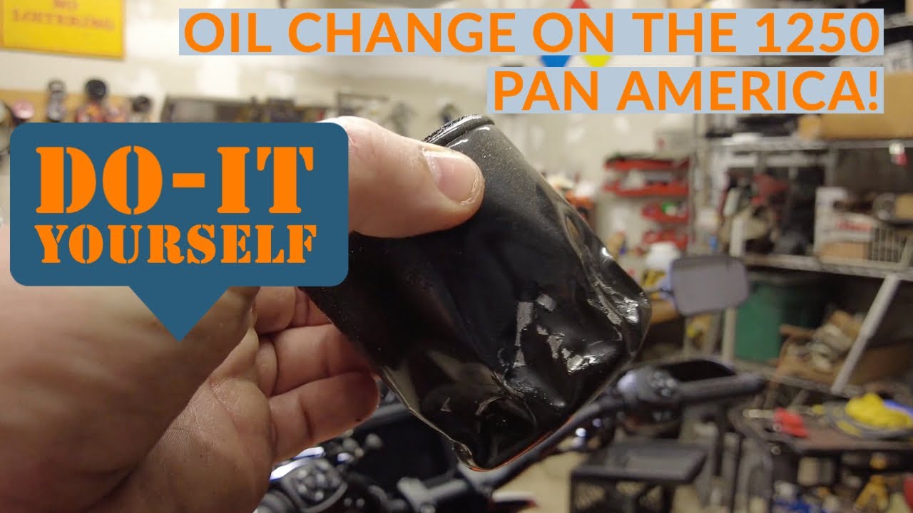 Harley Davidson Pan America Oil Change First Service How-To 4k HD PA