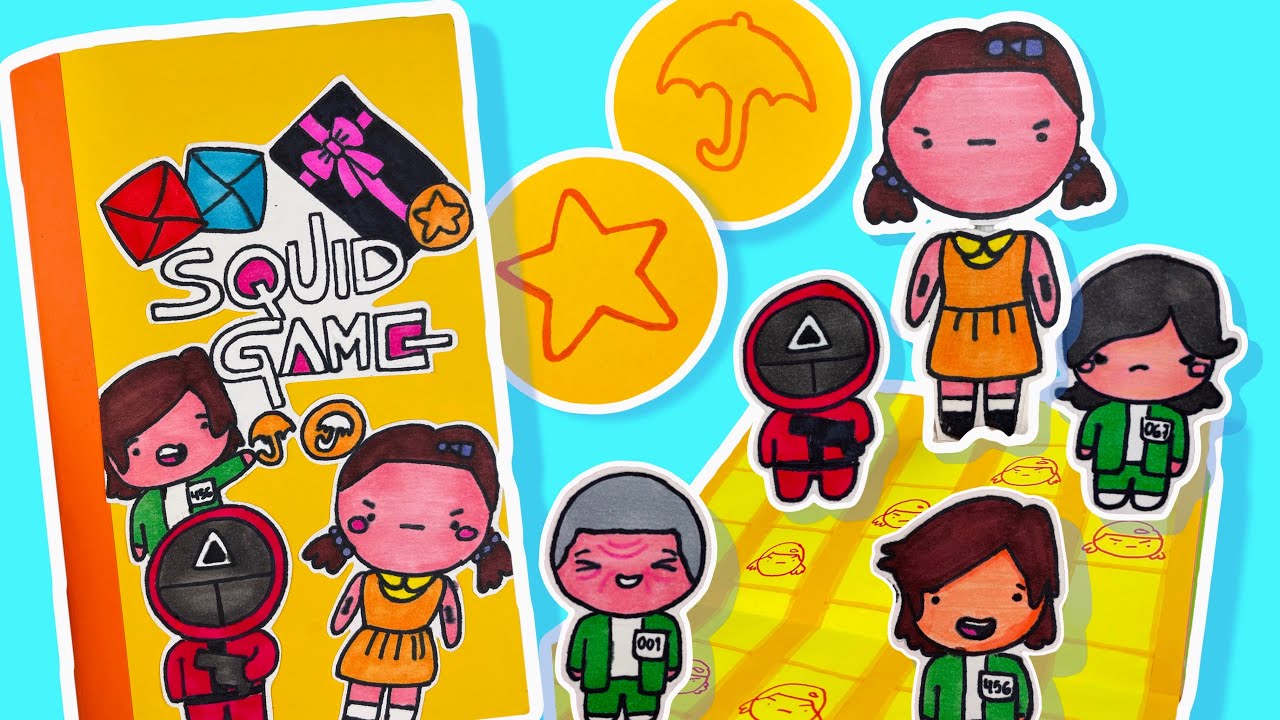 HAZ UN LIBRO DE JUEGO DEL CALAMAR!