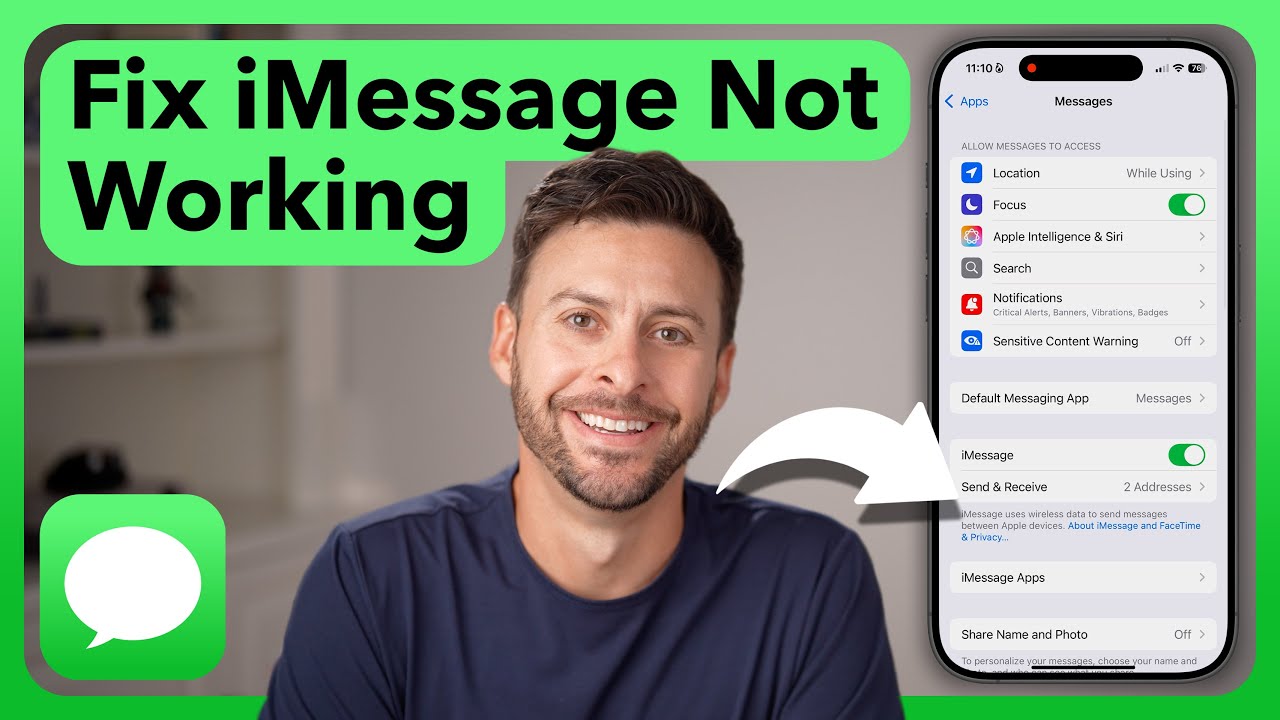 How To Fix iMessage Not Working On iPhone