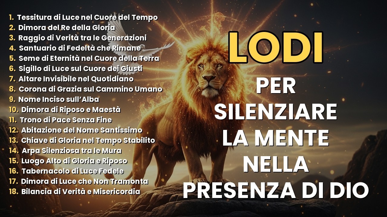 Lodi per Riempire la Tua Casa con la Presenza di Dio