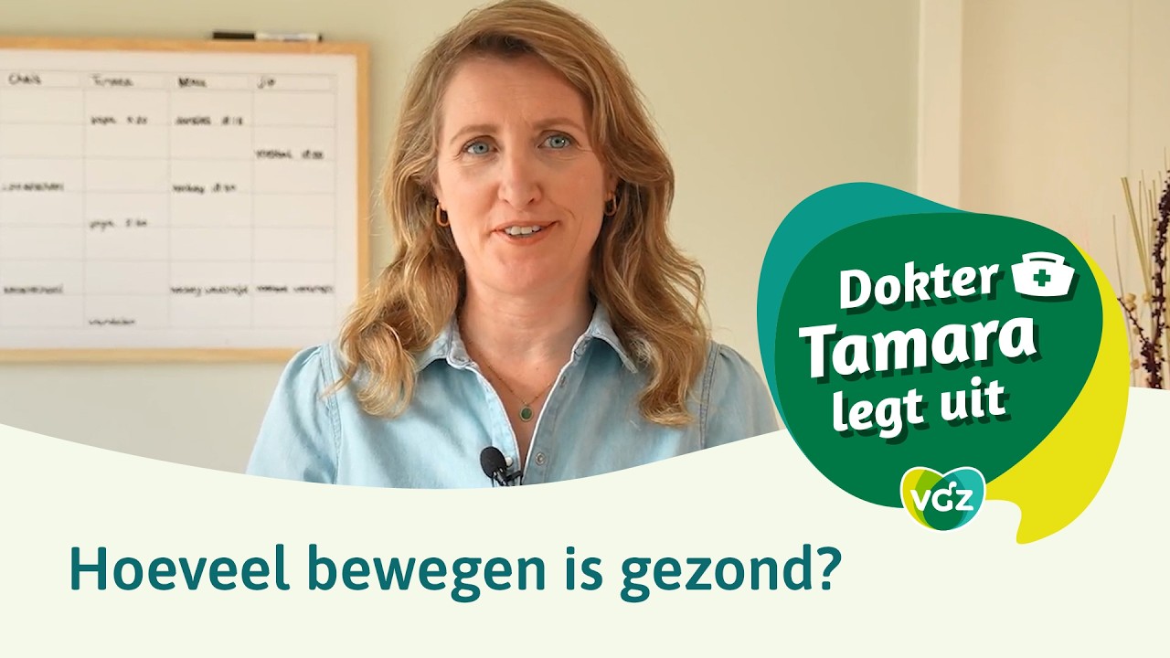 Dokter Tamara legt uit: Dit is je beweegadvies