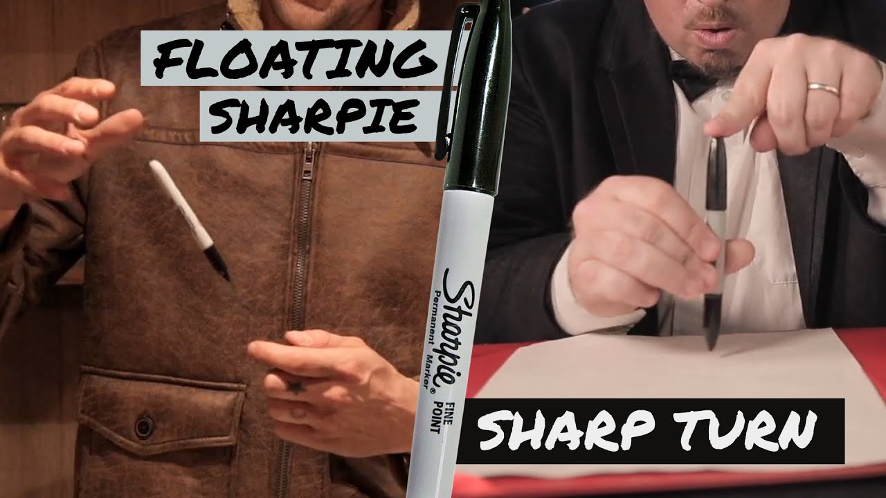 Magic Review #58 - Floating Sharpie & Sharp Turn by Matthew Wright | Sharpie Magic