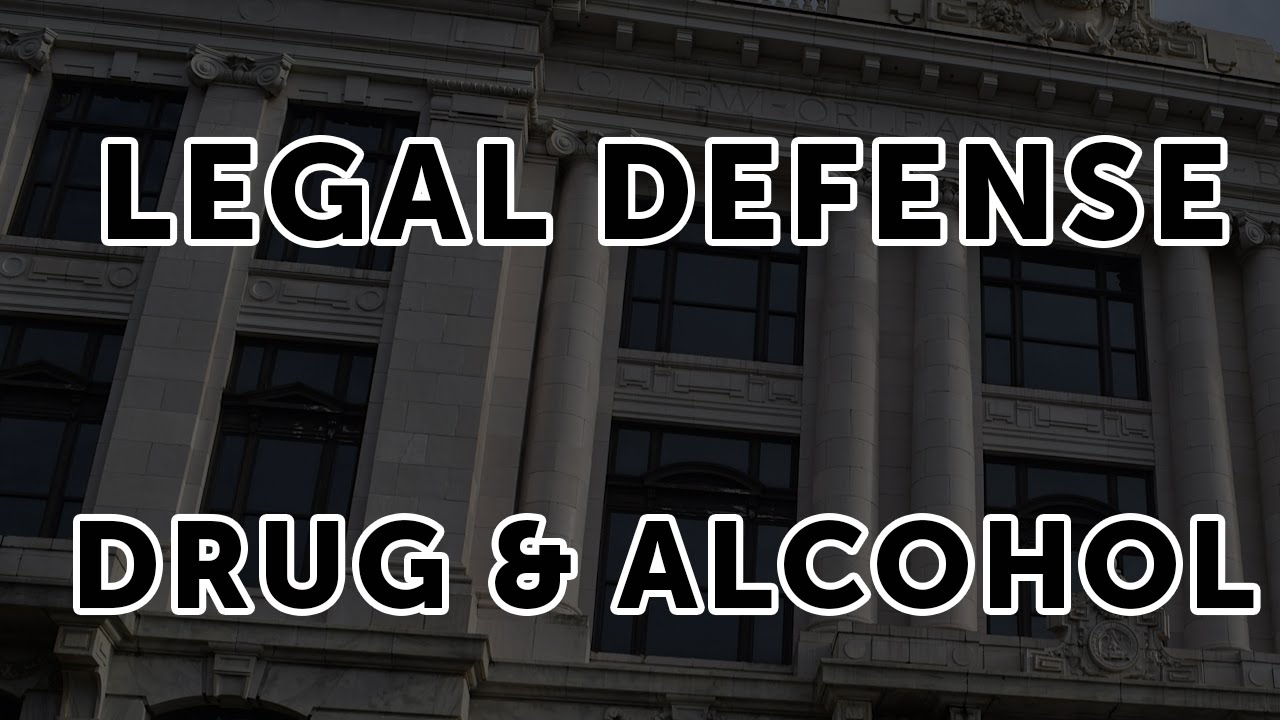 John Jewell Pace on Legal Defense for Drug/Alcohol Problems