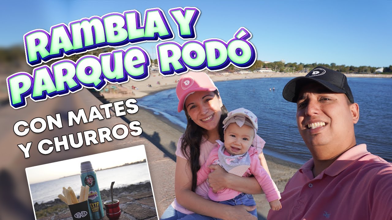 ¿La mejor Rambla del Mundo? - y Parque Rodó en Uruguay 🇺🇾