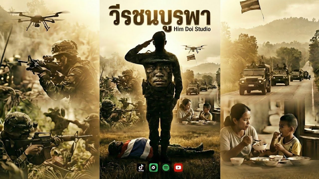 🎵 เพลงใหม่ EP27 : วีรชนบูรพา (น้ำตาพนมดงรัก) - Him Doi Studio [Official MV]