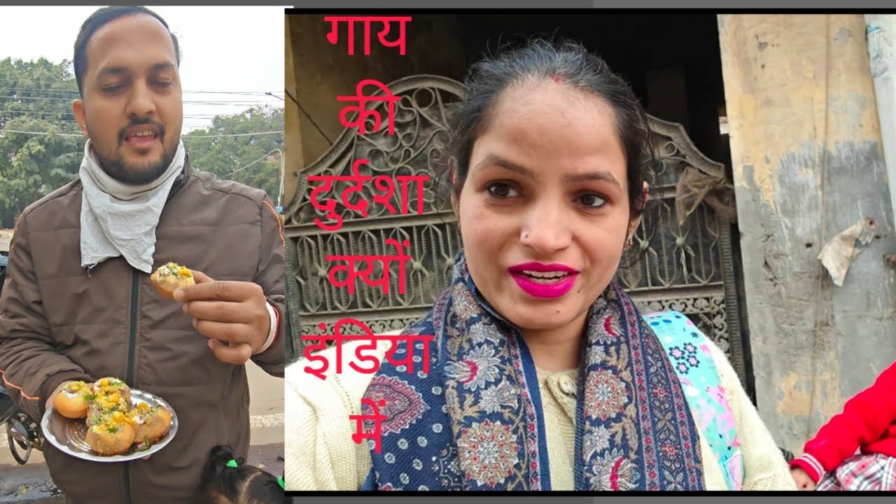 Famous Chat Date! 🥘 Par Gay (Cow) ko aisi halat mein dekh kar rona aaya 😢@rubynagar1490 