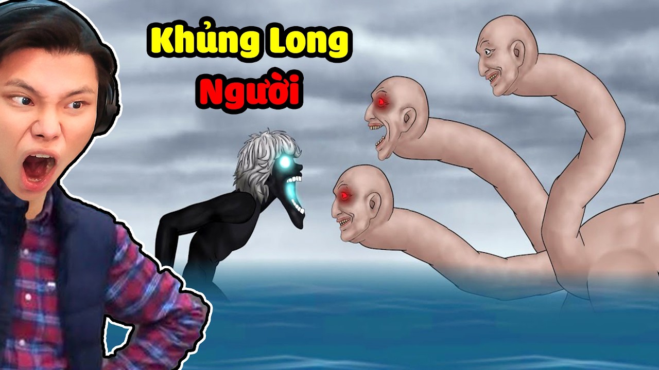 Cậu Bé 67 vs Khủng Long Người Đánh Nhau Trên Biển🌍🤣JayGray Phim Ngắn Người Que SCP 67 Thalassophobic