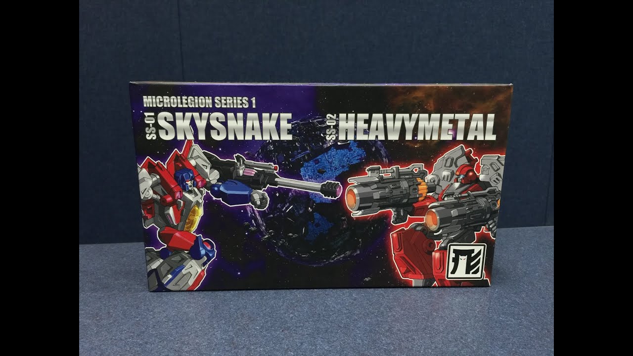 Shapeshift, Inc. Microlegion Series 1 - SKYSNAKE and HEAVYMETAL