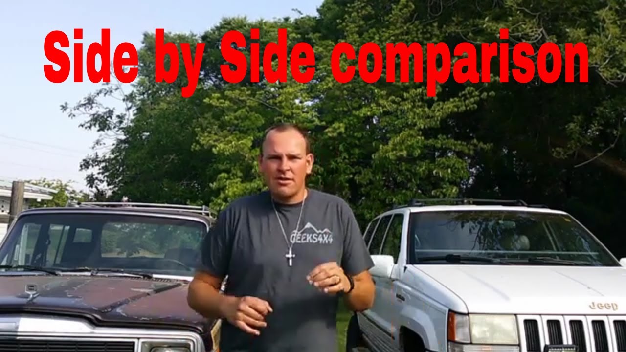 FSJ v.s. ZJ  jeep comparison walkaround.