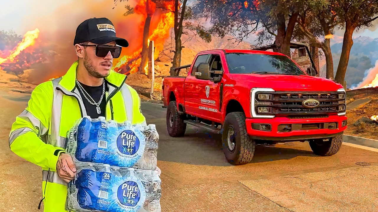 Whistlindiesel Tries Helping LA Fire Victims