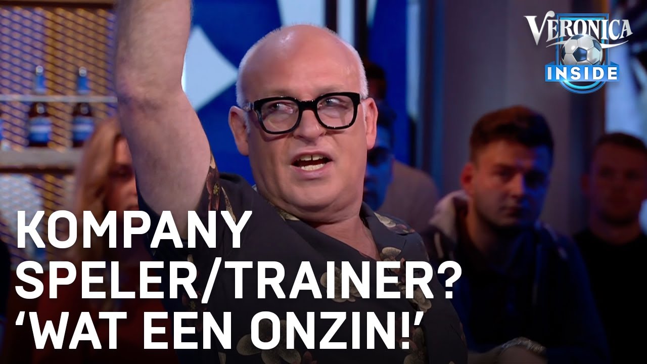 Kompany speler/trainer van Anderlecht? 'Wat een onzin!' | VERONICA INSIDE