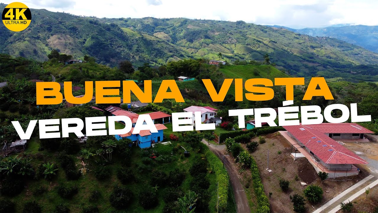 🇨🇴 BUENA VISTA / EL TRÉBOL (Chinchina-Caldas) / CALDERON FILMS ⚡ #MavicMini2 4K