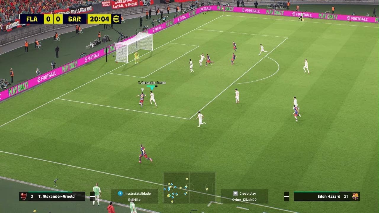 eFootball 2026 CR Flamengo vs FC Barcelona online PS5 gameplay 4k