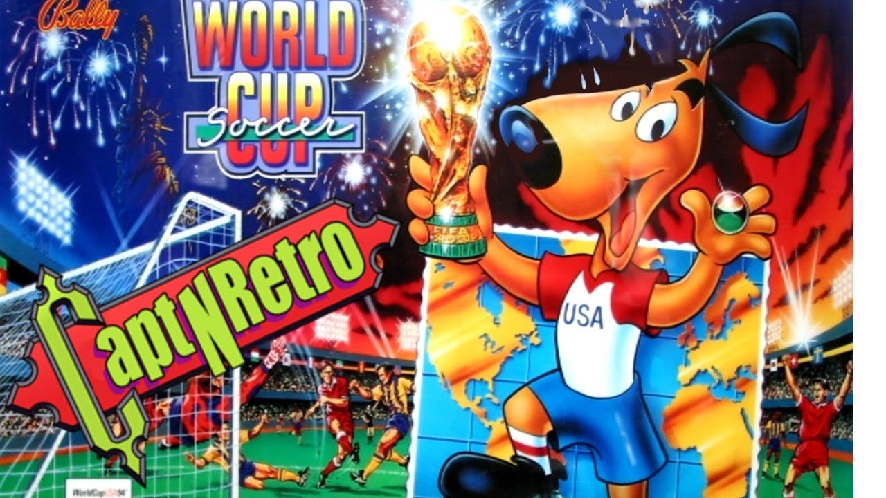 Top 7 Sports Themed Pinball Machines of All Time ~ World Cup Soccer 94 ~ Number 7