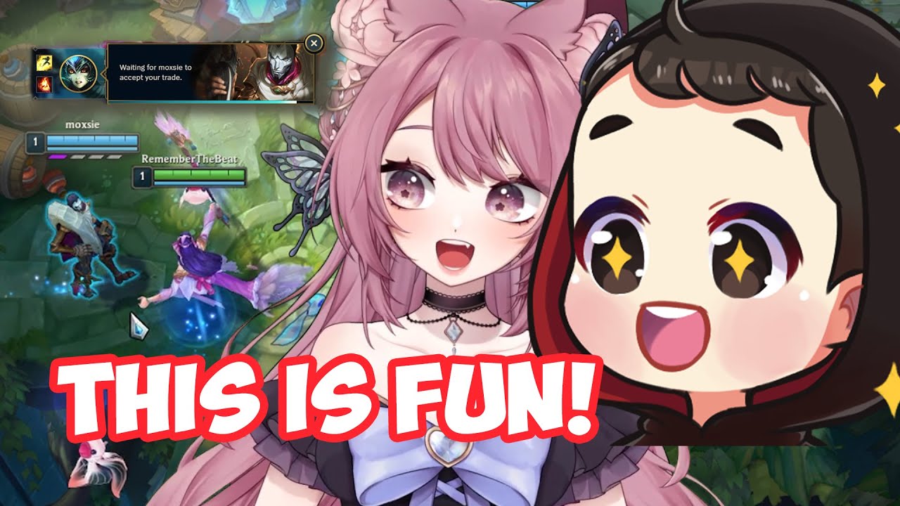 Поэтому я решил попробовать League NTR с VTuber...