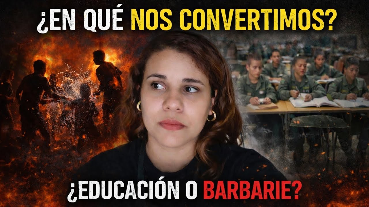 ¿EN QUÉ NOS CONVERTIMOS? 🇻🇪¿Educación o Barbarie? 