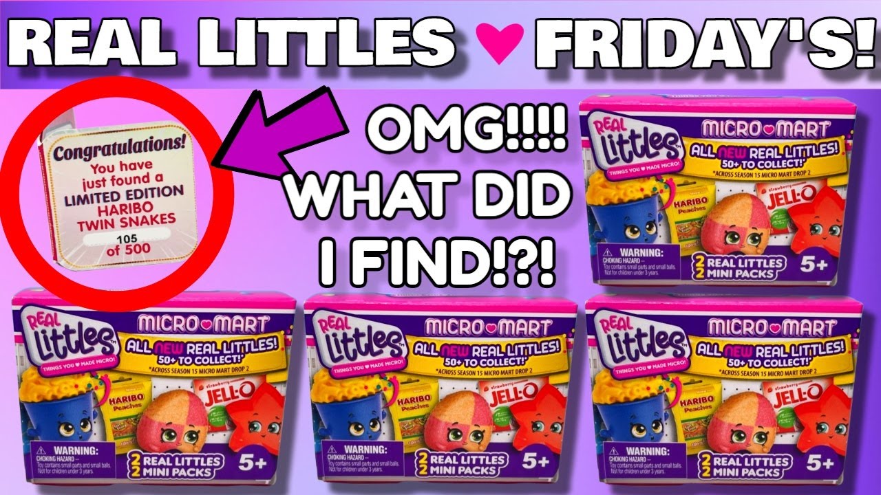 UNBOXING Shopkins Real Littles Micro Mart Blind Bag Toy Opening!! NEW 50+ to collect!! *MUST WATCH!*