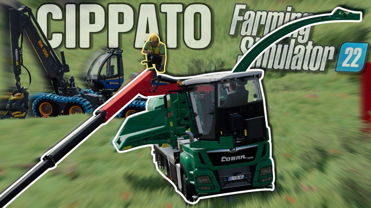 FARMING SIMULATOR 22 #15 - Avviata produzione di cippato con JENZ MAN COBRA!