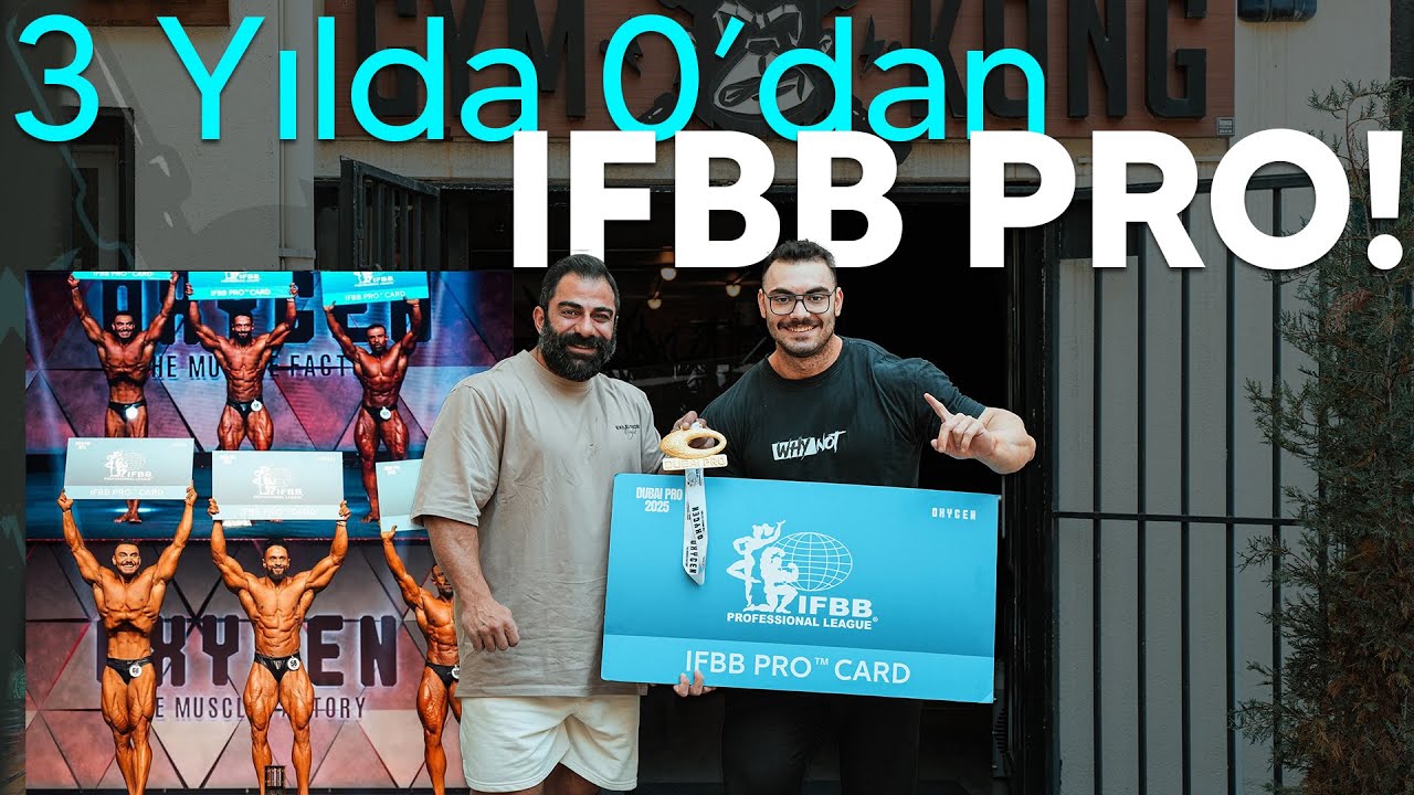 3 Senede 0'dan IFBB Pro: Numan Doruk Kutoğlu | Pro Maker Buğra Keskin