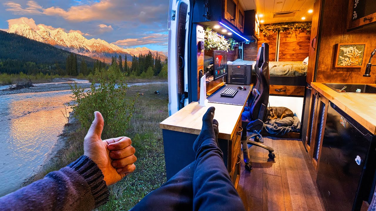 POV: Living in a Van Down by the River (Driving to Alaska)