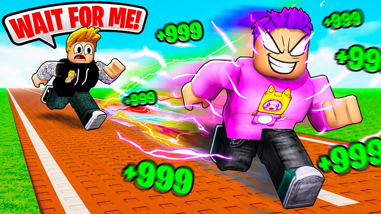 BECOMING THE FASTEST PLAYERS IN ROBLOX HISTORY!? (RUNSTAR SIMULATOR, LEGENDS OF SPEED, AND MORE!)