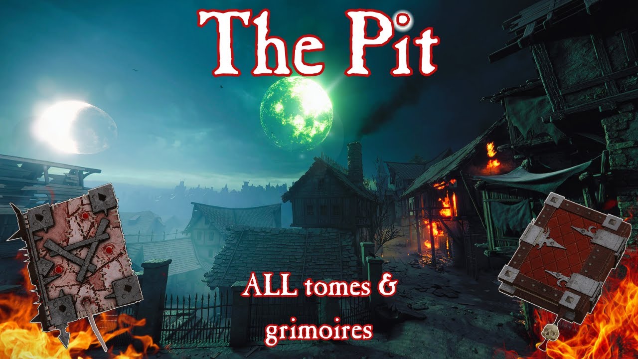 Vermintide 2: TUTORIAL - ALL TOMES & GRIMOIRES, The Pit