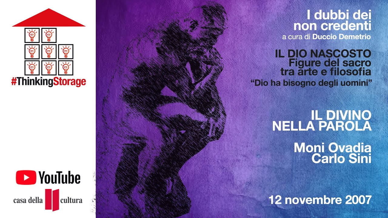 Parte 1 Moni Ovadia, Carlo Sini: Il divino nella parola