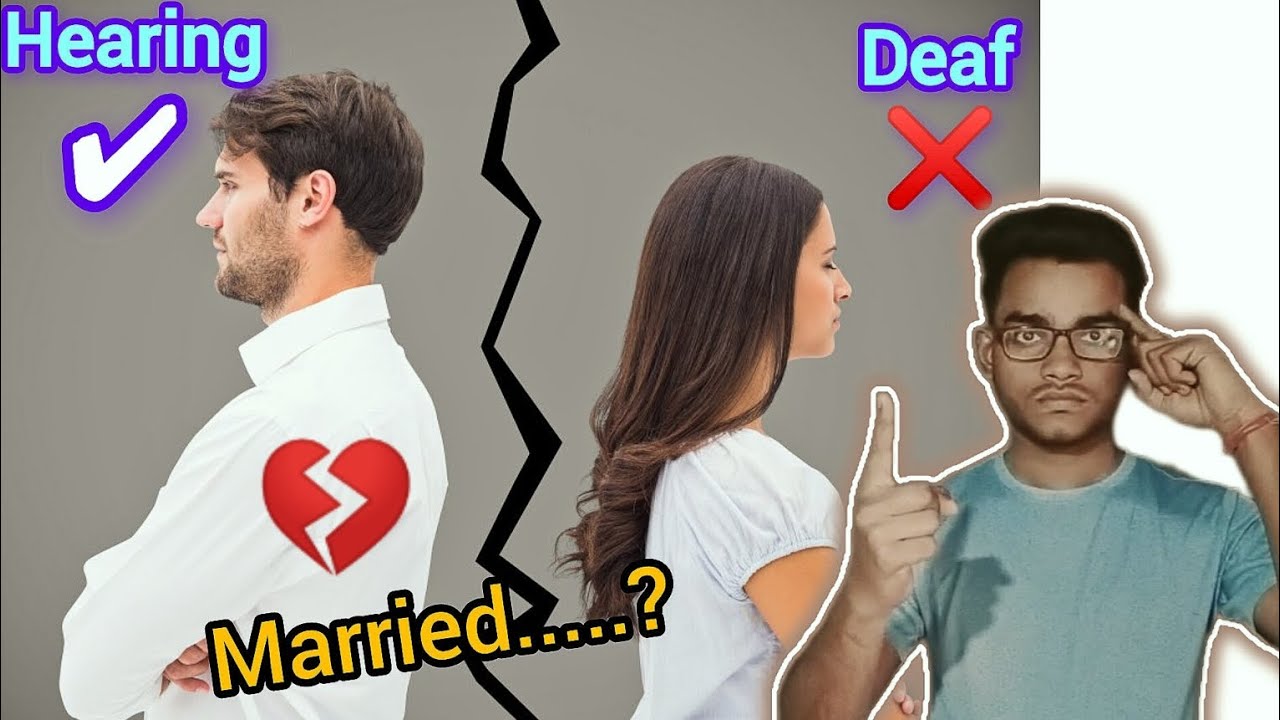 After married not 💔 #deaf #deafcommunity #indiadeaf #married