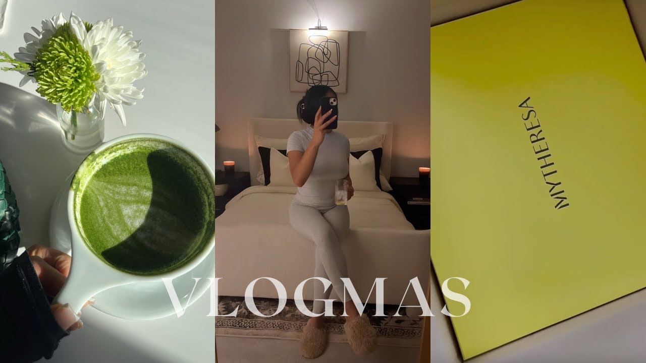 VLOGMAS | MORNING VIBES + SHOP W/ ME + PRODUCTIVE WORK DAY + NIGHT ROUTINE + MORE